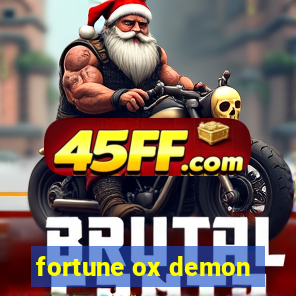fortune ox demon